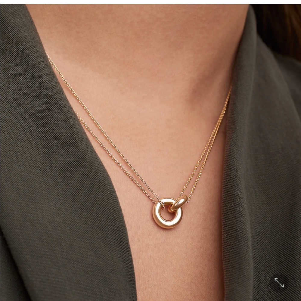 Mejuri Vermeil Linked Necklace
